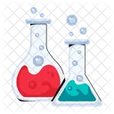 Chemical Flasks Chemical Beakers Lab Beakers Icon