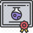 Chemical Certificate  Icon