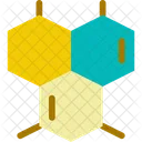 Connection Hexagon Chemistry Icon