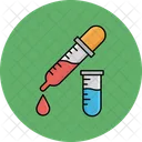 Chemical Dropper Dropper Lab Testing Icon