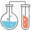 Chemical Experiment Lab Test Chemical Reaction Icon