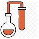 Chemical Flask Lab Apparatus Chemical Experiment Icon