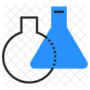 Chemical Experiment Lab Apparatus Chemical Flask Icon