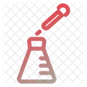 Chemical Experiment Vaksin Drug Icon