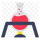 Chemical Flask Lab Apparatus Experiment Icon
