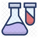 Chemical Flask Laboratory Apparatus Lab Accessories Icon