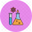 Chemical Flask Conical Flask Lab Research Symbol