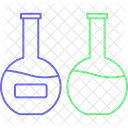 Chemical Flask Lab Research Laboratory Testing Icon