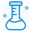 Chemical Flask Conical Flask Experiment Icon