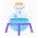 Lab Chemical Chemical Flask Flask Stand Icon