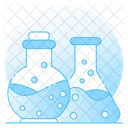 Chemical Flasks Chemistry Lab Beaker Icon