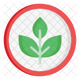 Chemical Free  Icon