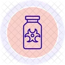 Chemical Hazard Warning Icon