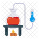 Chemical Heating Lab Heating Lab Burner Icon