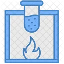 Chemical Heating Heating Chemical Icon