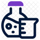 Chemical React Bond Icon