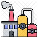 Chemical Plant Industry Environment Icon