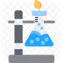 Chemical Reaction Analysis Experiment Icon