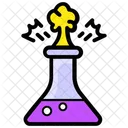 Chemical Reaction Chemical Beaker Toxic Material Icon