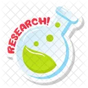 Chemical Flask Lab Flask Chemical Research Icon