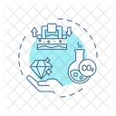 Sequestration Co 2 Chemicals Icon