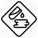 Chemical Spill Sign Chemical Spill Icon