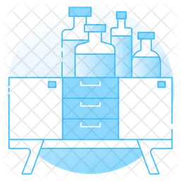 Chemical Storage  Icon