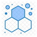 Chemical Structure Molecular Structure Hexagons Icon