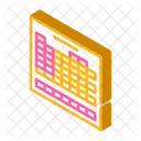 Table Chemical Elements Icon