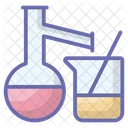 Chemical Testing Chemical Flask Lab Apparatus Icon