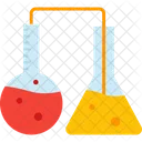 Chemical Testing Experiment Chemical Research Icon