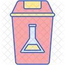 Chemical Waste Radioactive Barrel Biohazard Barrel Icône