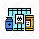 Chemicals From Pharmaceutical Icon