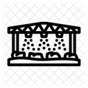 Chemicals Being Sprayed Icon