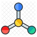 Chemie Netzwerk Symbol