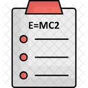 Chemie Zwischenablage Bildung Symbol