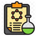 Chemiebericht Forschungsbericht Bericht Symbol