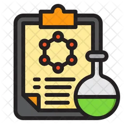 Chemiebericht  Symbol