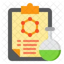 Chemiebericht Forschungsbericht Bericht Symbol