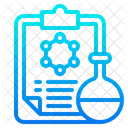 Chemiebericht Forschungsbericht Bericht Symbol