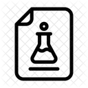 Dokument Chemie Datei Symbol