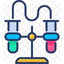 Chemieexperiment  Symbol