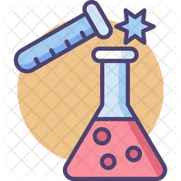 Chemieexperiment  Symbol