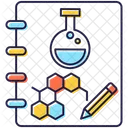 Chemie Notizen Labornotizen Testnotizen Symbol