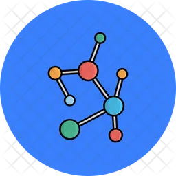 Chemie-Verbindung  Symbol