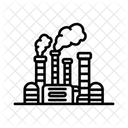 Chemieanlage Industrie Fertigung Symbol