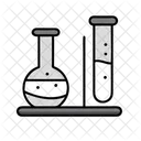 Chemiebaukasten Bildung Lernen Symbol