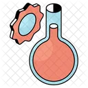 Chemische Flasche  Symbol