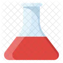 Chemie Kolben Erlenmeyerkolben Chemische Tests Symbol