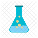 Chemikalie Kolben Forschung Symbol